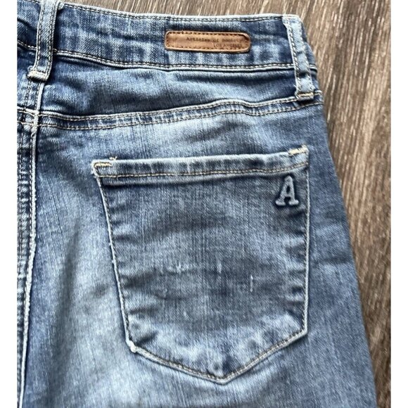 Vintage Articles of Society Jeans Women Sz 27 Dark Wash Skinny Ankle Stony Hill - Picture 13 of 16